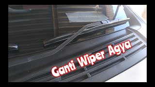 Ganti Wiper Toyota Agya