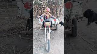 #shorts child sitting on Riksha #kidsvideo