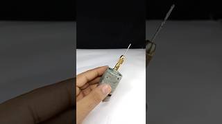 How to make drill machine with 555 dc motor || Homemade drill machine #shorts