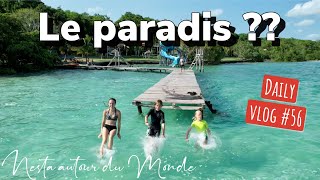 BACALAR, un lieu PARADISIAQUE mais pas facile en fin de grossesse ! 😅 Daily vlog 56 - Nesta 🌎