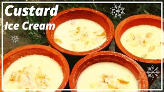 कुल्हड़ आइसक्रीम / मिल्क कुल्फी | Custard Kulhad Ice Cream Recipe #Shorts