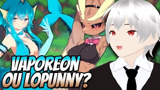 Qual você escolhe VAPOREON ou LOPUNNY?  - V-Tuber Respondendo os Subs