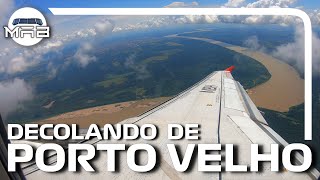 Decolando do Aeroporto de Porto Velho, Rondônia