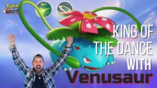 Venusaur's Giga/Dance Build is SOLID, I couldn't believe this win!! | POKEMON UNITE