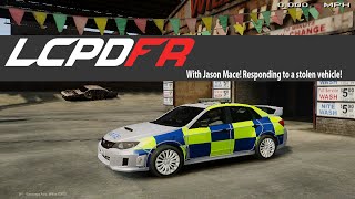 [GTA:IV][LCPD:FR]Responding to a Stolen Vehicle & Pursuit with Mace!