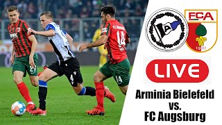 Arminia Bielefeld vs. FC Augsburg - LIVEREACTION / Bundesliga, 25. Spieltag