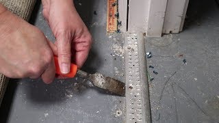 Removing Carpet from a Concrete Floor