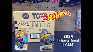 2024 Hot Wheels L Case International Full Case Unboxing | Treasure Hunt New To Market BMW M3 Mazda