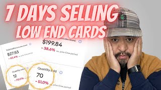 Selling LOW END Sports Cards PART TIME can be ROUGH...