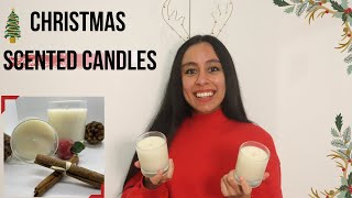 CHRISTMAS SCENTED CANDLES | USING ECO SOYA CB ADVANCED WAX + COSY OWL FO!