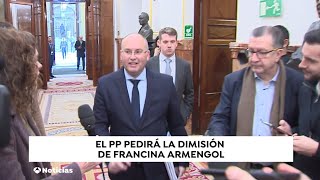 3/3/24 - El PP pedirá en el Congreso la dimisión de Francina Armengol