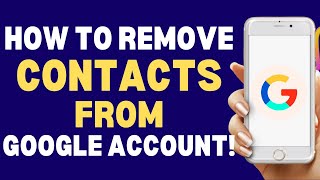 How To Delete Contacts From Google Account 2024 | How To Always Tutorials