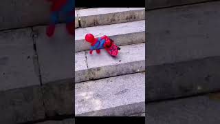 Spider men spider men tune churaya mere dil ka chain #shorts #super #happy