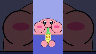 Kirby Animation - Sour Challenge 🤤 (Spin the Wheel?) #shorts