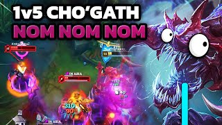 CHO’GATH IL MASTICONE (jungle full AP che oneshotta TUTTO) - League of Legends ITA