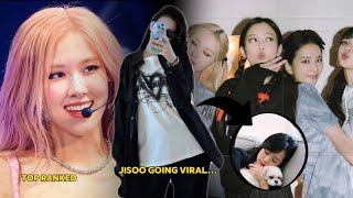 Jisoo Going Viral , Rosé Ranked at Top + Blackpink too, Blackpink & seventeen Interaction