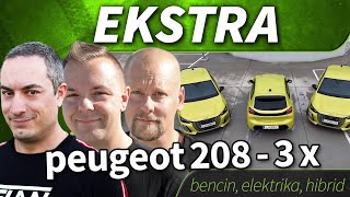 2024 peugeot 208 - bencin, elektrika, hibrid