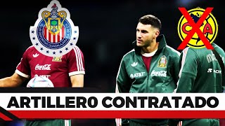 LAS CHIVAS CONTRATAN AL ARTILLERO MAS IMPORTANTES DEL FUTBOL MEXICANO DEJA CON LAS GANAS AL AMERICA