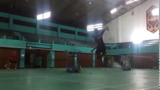 Slow Motion Badminton