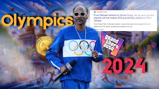 Snoop Dogg at the Olympics 2024 before GTA 6...