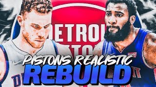 NEW!!! - 19 - 20 Detroit Pistons Rebuild!!! - NBA2k20!!!