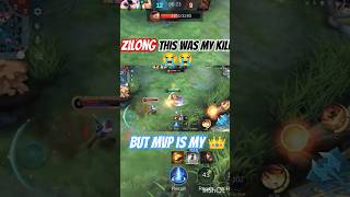 Mobile legend Zilong Stolen my Kill 😭 😤 Tigral Deserve that kill😭  #shorts