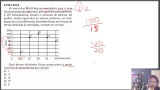 ENEM 2019 - Matemática | Questao 147 (Prova Amarela) - Exercício Físico