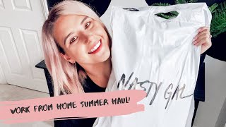 NASTY GAL - SUMMER WORK FROM HOME HAUL!