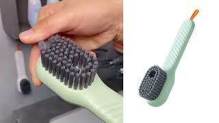 Multifunctional Soap Dispensing Cleaning Brush for Shoes Clothes Dishes - Household Cleaning Tool