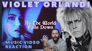 Violet Orlandi - As The World Falls Down (David Bowie Cover) - First Time Reaction