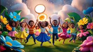 Kids Fun in the Rain Song | Barish Ki Bunde Nursery Rhymes for Kids Children Enjoy #nurseryrhymes