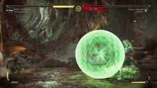 Green bubble of sexual eruption