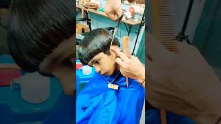 baby girl hair cutting ✂️ near ear 👂 with Carefully 🔥