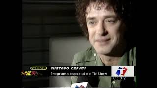 Gustavo Cerati Entrevista "Ahí Vamos" - TN / 2006