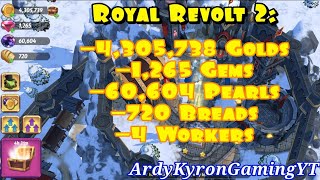 I've got lots of Resources in Royal Revolt 2 after the Alliance War | ArdyKyronGamingYT