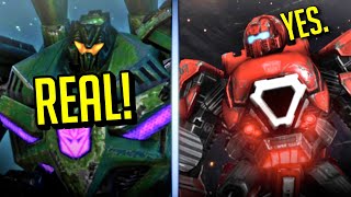 What's happening with Transformers Cybertron Games WFC/FOC