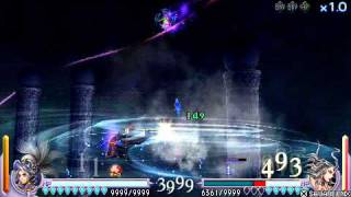 Dissidia FFIII battle: Onion Knight vs Cloud of Darkness 1