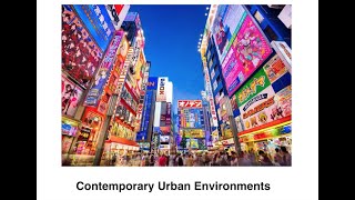 A-LEVEL | WHOLE OF CONTEMPORARY URBAN ENVIRONMENTS | AQA