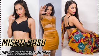 Mishti  Basu Top Uncut Webseries Names//SR Clubz