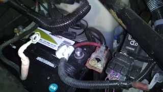 How to replace a car battery (Relay, Montana, Uplander, Terraza)