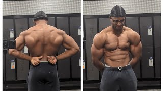 Post Back Shoulders Biceps Flex