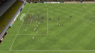 Powerful strike from Gunkel 30m(Panaitolikos vs Ionikos)