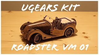 UGEARS ROADSTER VM-01 Part 7 - MODEL BUILDING - Wood&Handcraft 💡