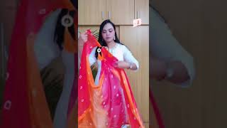 3 way to Style your Dupatta | Hustle with Geeta | #shorts #dupatta #styling #fashion