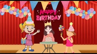 Happy birthday song   nursery rhymes   kids poems station360p