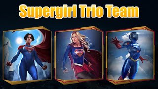 Injustice 2 Mobile | Supergirl Trio Team 💥 !!! Can All These Supergirls Work Together?!!