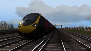 TrainSimulator 2013 RW 4 Gameplay London to Brighton with Class 390 Pendolino