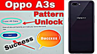 Oppo A3s dr.fone Pattern unlock password forget