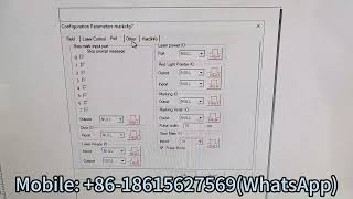 Laser Fiber Marking Machine with Ezcad software