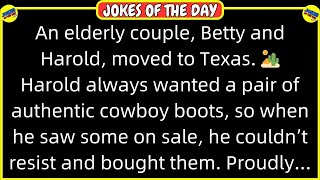 🤣 𝗔𝗗𝗨𝗟𝗧 𝗝𝗢𝗞𝗘 𝗢𝗙 𝗧𝗛𝗘 𝗗𝗔𝗬! 👉 He always wanted a pair of authentic cowbow boots... 😂 𝙁𝙪𝙣𝙣𝙮 𝙅𝙤𝙠𝙚𝙨